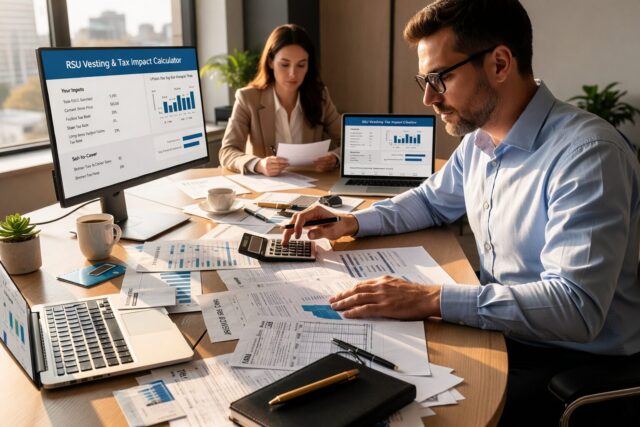 RSU Vesting & Tax Impact Calculator 3 RSU Vesting & Tax Impact Calculator